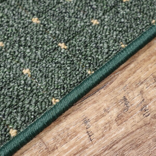 Condor Carpets, Běhoun na míru Udinese zelený, šíře 50 cm, zelená, chodba / předsíň