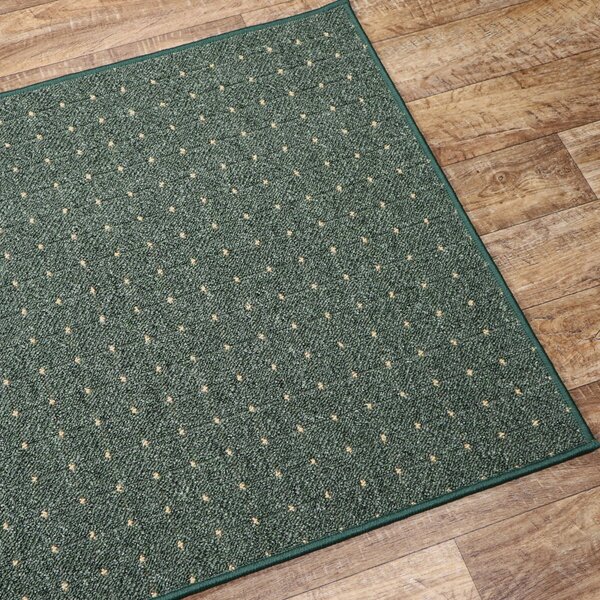 Condor Carpets, Kusový koberec Udinese zelený, 57x120, zelená, chodba / předsíň