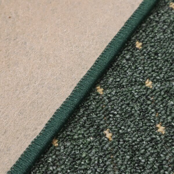 Condor Carpets, Kusový koberec Udinese zelený, 57x120, zelená, chodba / předsíň
