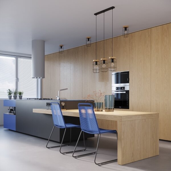 Sollux SL.1265 - Stolní lampa GOTTO 1xE27/15W/230V černá