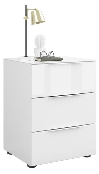 NOČNÍ STOLEK, bílá, 45/60/40 cm - Online Only noční stolky, Online Only