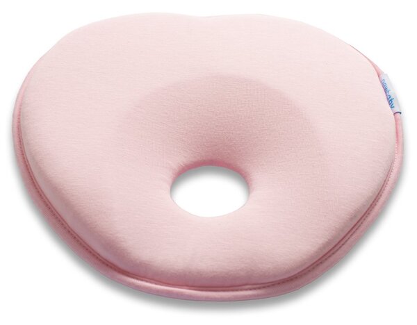 Korekční kojenecký polštářek New Baby BASIC Pink