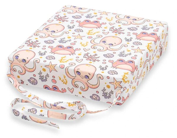 Podsedák pro děti New Baby BASIC chobotnice pink