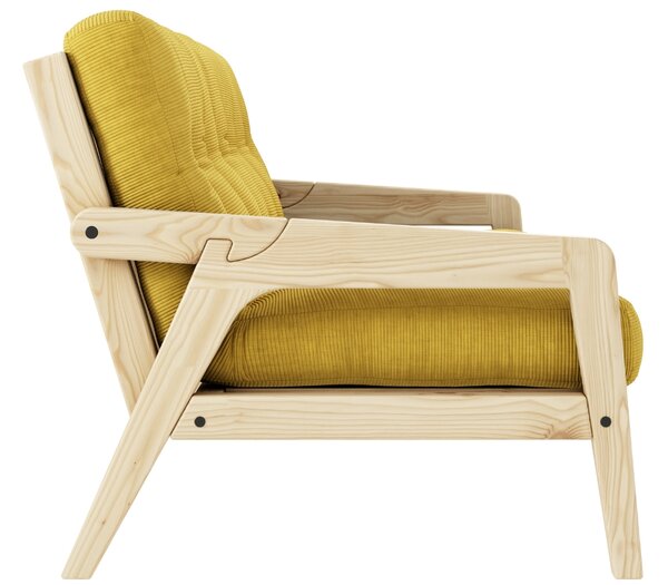 Karup Design Manšestrová rozkládací pohovka Grab 204 cm