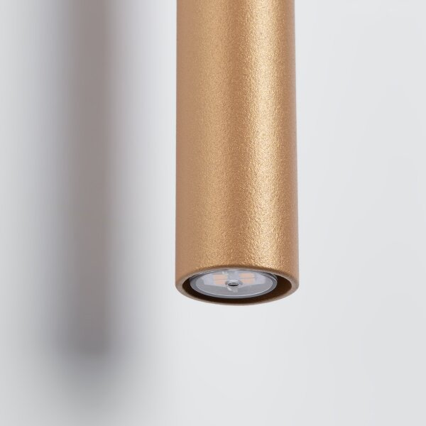 Sollux SL.1179 - Nástěnné svítidlo PASTELO 2xG9/8W/230V zlatá