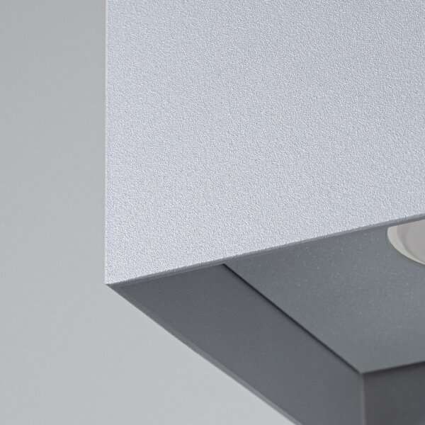 Sollux SL.1278 - Bodové svítidlo HATI 1xGU10/10W/230V šedá