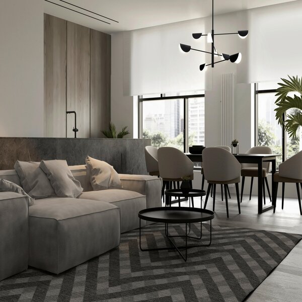 LUSTR, 125/103,7/125 cm - Online Only svítidla, Online Only