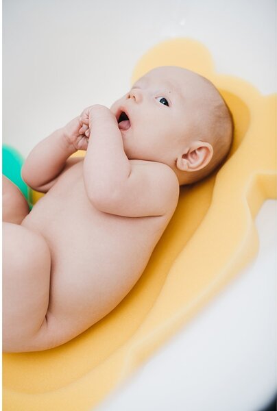 Pěnová podložka maxi New Baby BASIC medvěd modrá