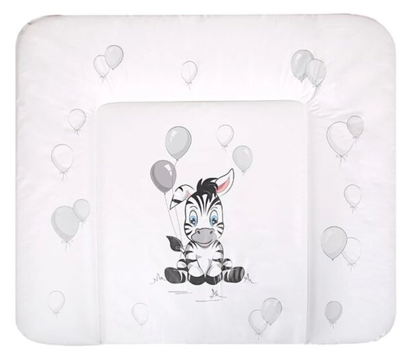 Přebalovací podložka měkká New Baby Zebra bílá 85x70