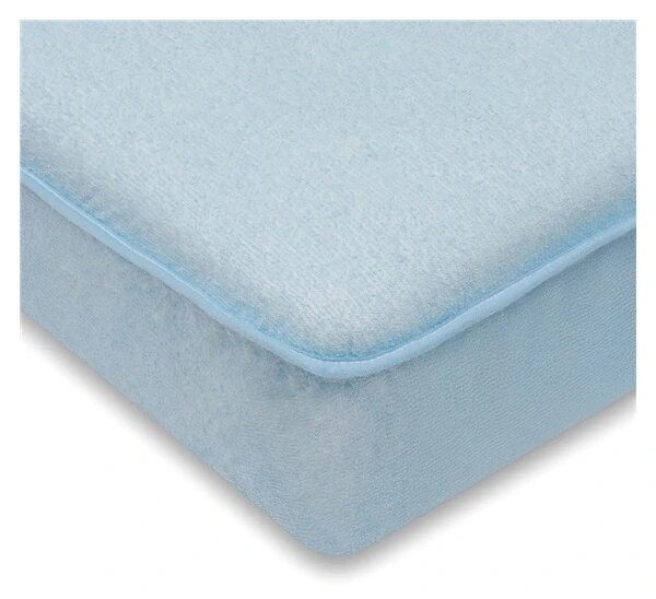 Nepromokavé prostěradlo New Baby 120x60 světle modré