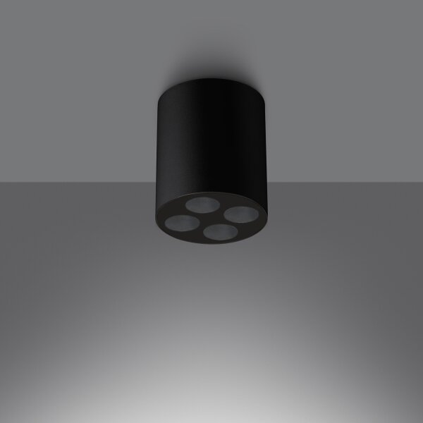 Sollux SL.1210 - LED Bodové svítidlo ZOE LED/9W/230V černá