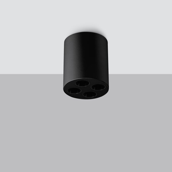 Sollux SL.1210 - LED Bodové svítidlo ZOE LED/9W/230V černá