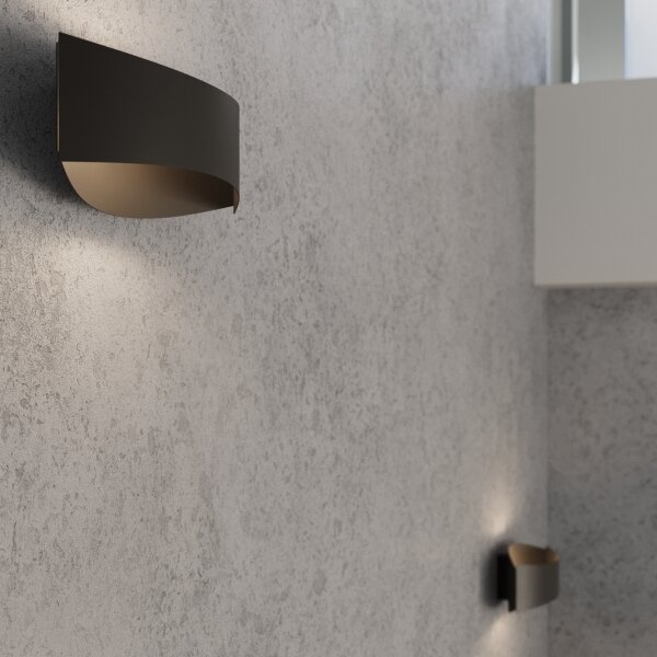 Sollux SL.1189 - Nástěnné svítidlo TONI 1xG9/8W/230V černá