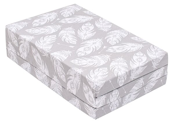 Skládací matrace do postýlky New Baby STANDARD 120x60x5 cm pírka