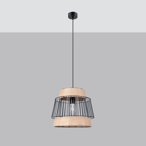 Sollux SL.1253 - Lustr na lanku BRILO 1xE27/15W/230V