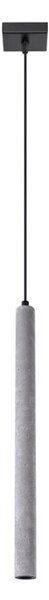 Sollux SL.1271 - Lustr na lanku PASTELO 1xG9/8W/230V beton