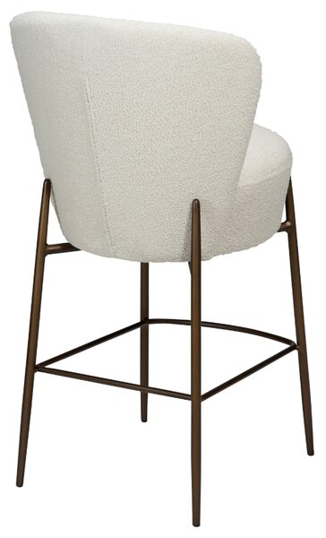​​​​​Dan-Form Béžová bouclé barová židle DAN-FORM Orbit 68 cm