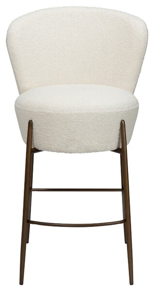 ​​​​​Dan-Form Béžová bouclé barová židle DAN-FORM Orbit 68 cm