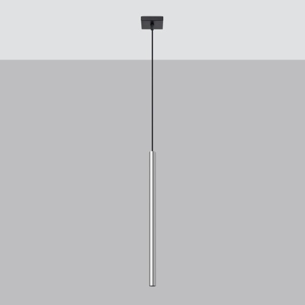 Sollux SL.1199 - Lustr na lanku PASTELO 1xG9/8W/230V chrom