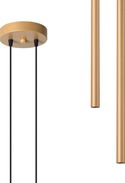 Sollux SL.1305 - Lustr na lanku PASTELO 2xG9/8W/230V zlatá