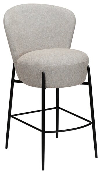​​​​​Dan-Form Světle šedá bouclé barová židle DAN-FORM Orbit 68 cm