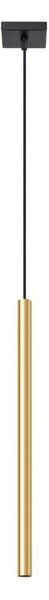Sollux SL.1195 - Lustr na lanku PASTELO 1xG9/8W/230V zlatá