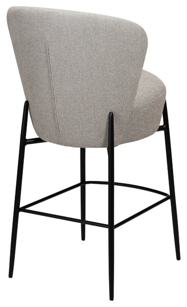 ​​​​​Dan-Form Světle šedá bouclé barová židle DAN-FORM Orbit 68 cm