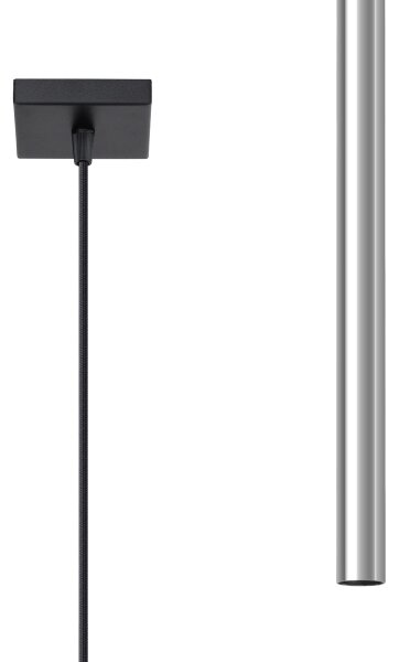 Sollux SL.1199 - Lustr na lanku PASTELO 1xG9/8W/230V chrom