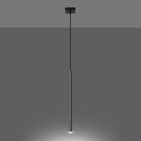 Sollux SL.1199 - Lustr na lanku PASTELO 1xG9/8W/230V chrom