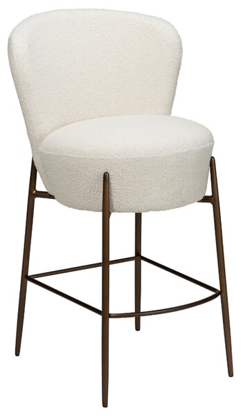 ​​​​​Dan-Form Béžová bouclé barová židle DAN-FORM Orbit 68 cm