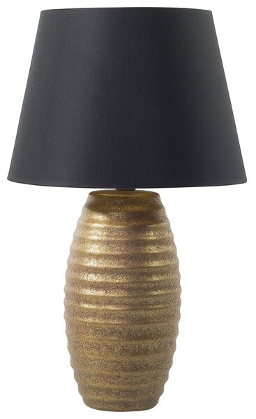 Stolní lampa EBRO Porcelán Zlatá