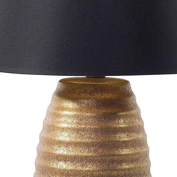 Stolní lampa EBRO Porcelán Zlatá