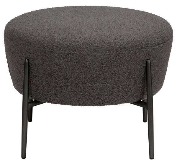 ​​​​​Dan-Form Tmavě šedá bouclé podnožka DAN-FORM Orbit 55 cm