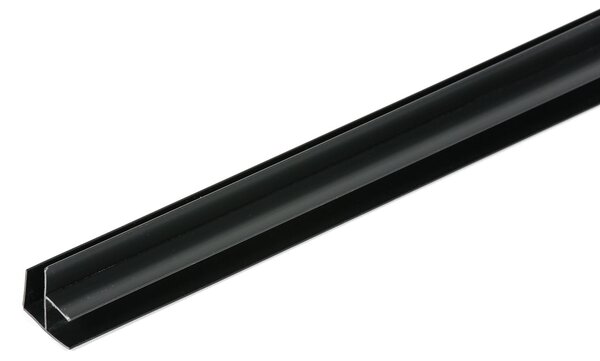 Rohový spojovací profil pro závěsný panel STORIA, 2440 mm, černá