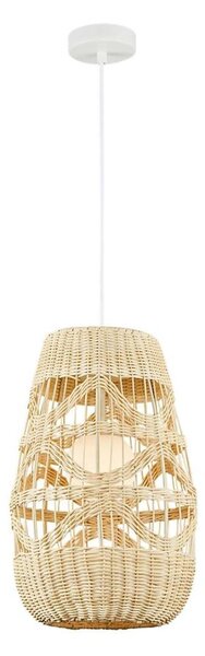 Lustr na lanku ARONA 1xG9/9W/230V pr. 25 cm ratan