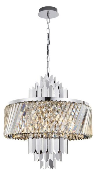 Lustr na řetězu MARGOT 9xE14/40W/230V chrom