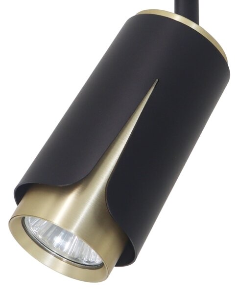 Bodové svítidlo do lištového systému FLOWER 1xGU10/8W/230V černá