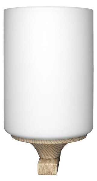 Designové nástěnné svítidlo CYLINDER E27, matné, dekor dřevo