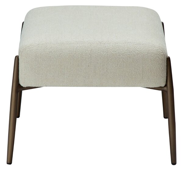 ​​​​​Dan-Form Béžová bouclé podnožka DAN-FORM Glam 55 x 51 cm
