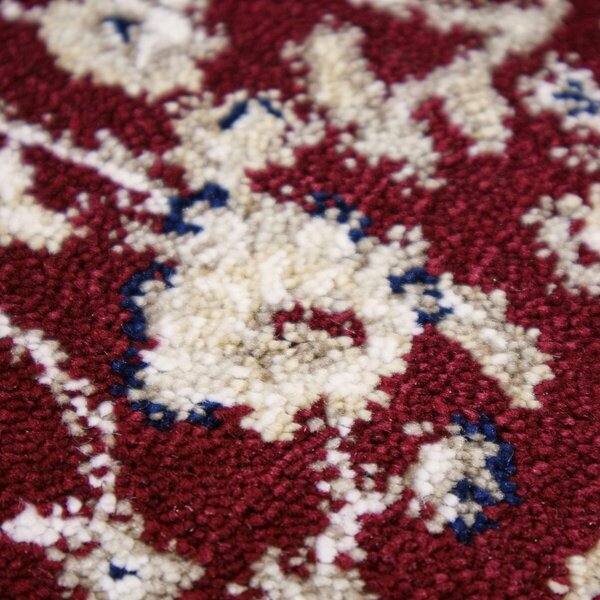 Angel Carpet, Kusový koberec Sultan 12 Red, 80x150, červená, kancelář