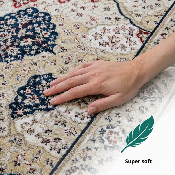 Angel Carpet, Kusový koberec Sultan 25 Blue/red, 80x150, vícebarevná, kancelář