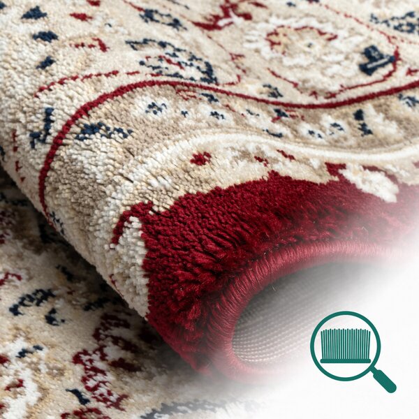 Angel Carpet, Kusový koberec Sultan 12 Red, 80x150, červená, kancelář