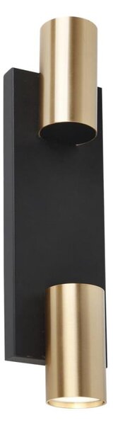 Nástěnné bodové svítidlo GENESIS 2xGU10/8W/230V černá