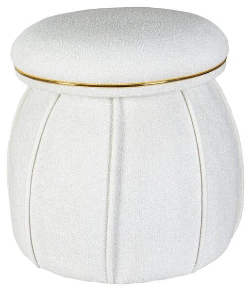 TABURET, textil, 51,5/55 cm MID.YOU - Taburety, Online Only