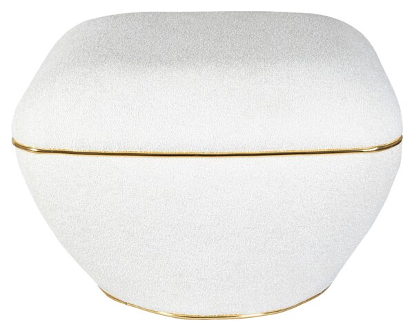 TABURET, textil, 60/42,5 cm MID.YOU - Taburety, Online Only
