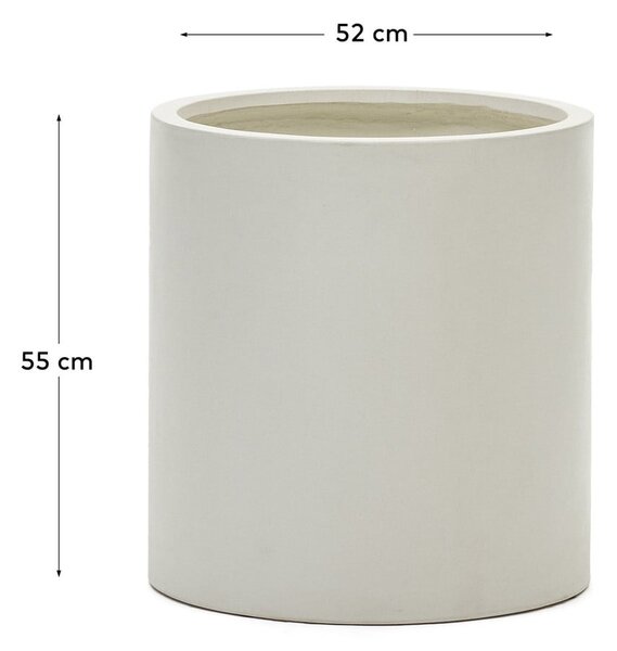 Květináč z cementu ø 52 cm Aiguablava – Kave Home