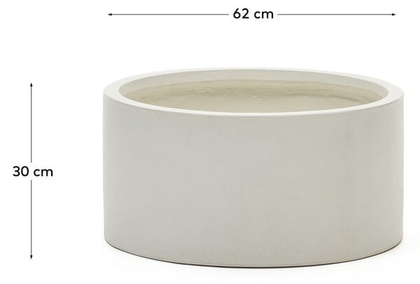 Květináč z cementu ø 62 cm Aiguablava – Kave Home