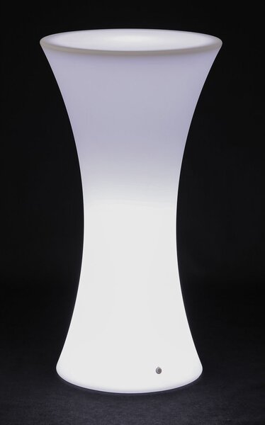 LED svítící koktejlový stůl, 110 x 58 cm