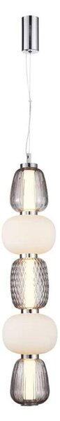 LED Lustr na lanku CARO LED/40W/230V chrom