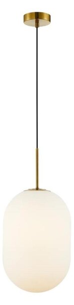 Lustr na lanku ALIAS 1xE14/40W/230V pr. 24 cm zlatá